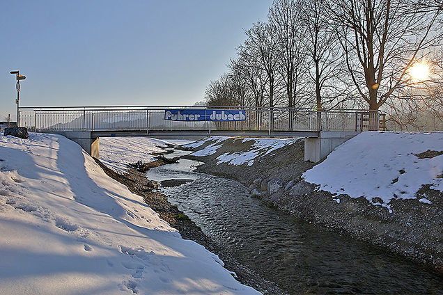 Interne Seite: Neubau Geh- und Radwegbrücke Schwarzbach-Schwandbach, Rubigen